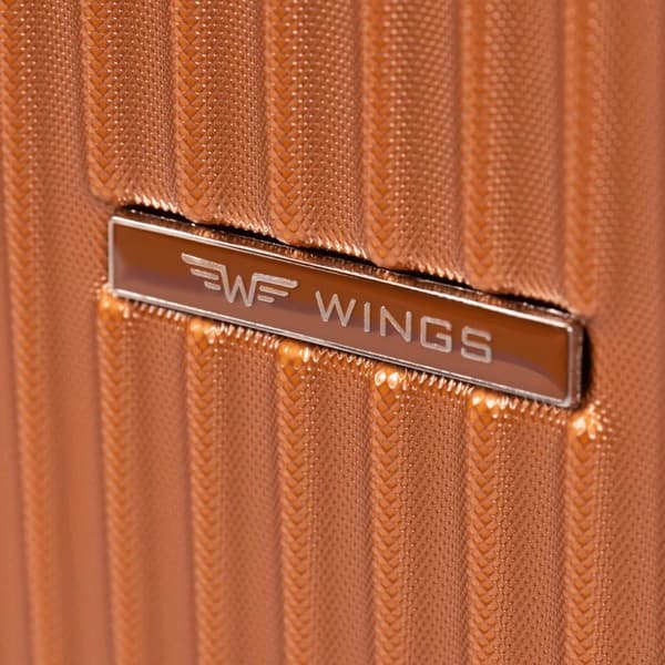 Wings Swallow 3.0 Medium Kuffert i Blå - ABS+ med Kodelås