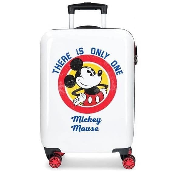 Disney barnfodral Mickey Magic 55 cm ABS 33 liter vit/röd