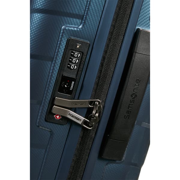 Samsonite Attrix Spinner 55/20 38-44l Expandable Kuffert Med Hjul Blå