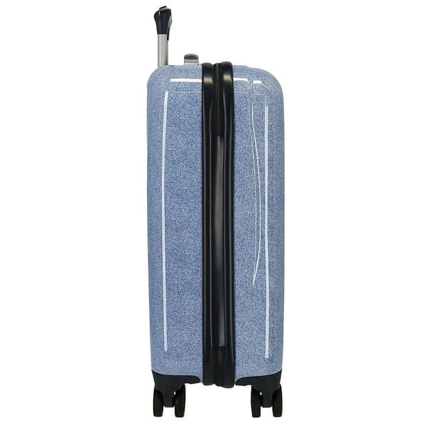 Pepe Jeans Lena Denim 55 Cm 34l Trolleyväska Blå