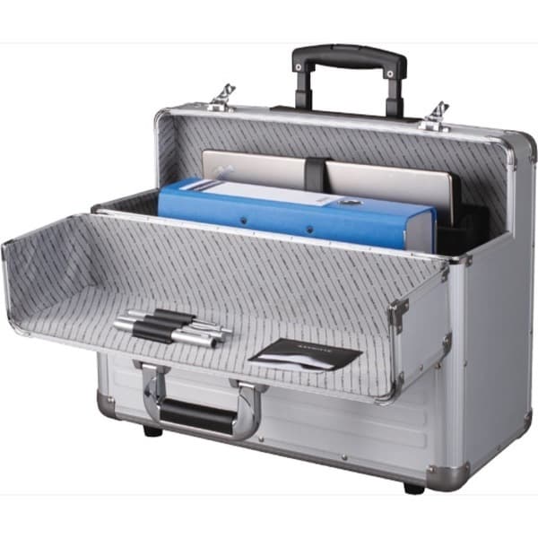 Juscha JU-45122 Pilotkuffert Alumaxx Omega 38,5 x 48 x 23 cm Sølv