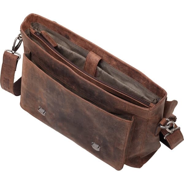 Juscha JU-47139 Briefcase Pride And Soul Cloud Brown