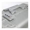 Miniatyrbillede 3 af 4: Alumaxx JU-45192 Rejsevogn i aluminium GRAVITY + 4 hjul 44x42x22,5 cm Sølv