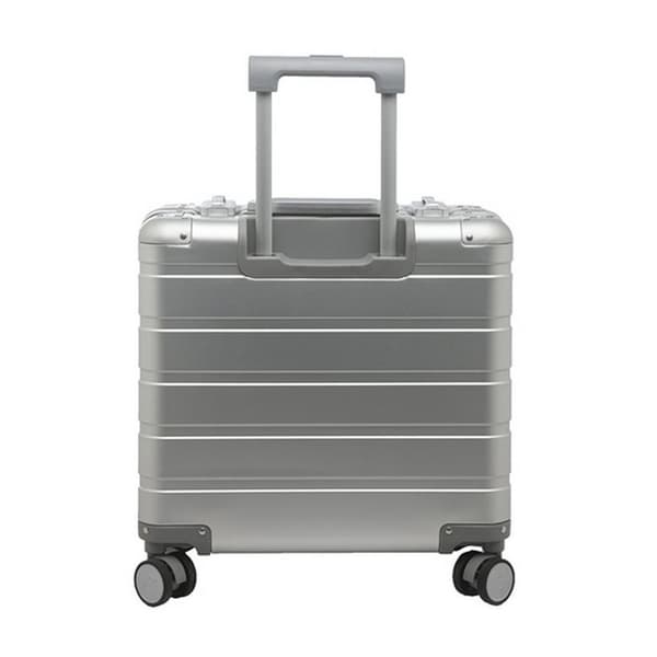 Alumaxx JU-45192 Rejsevogn i aluminium GRAVITY + 4 hjul 44x42x22,5 cm Sølv