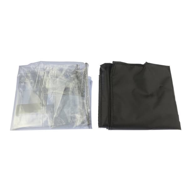 Alumaxx JJU-45193 Rejsevogn i aluminium GRAVITY + 4 hjul 44x42x22,5 cm Sort