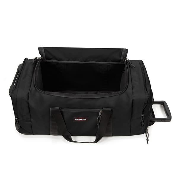 Eastpak Leatherface M 69l Kuffert Med Hjul Sort