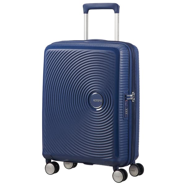 American Tourister Soundbox Spinner 55/20 Tsa 35.5l Kuffert Med Hjul Blå