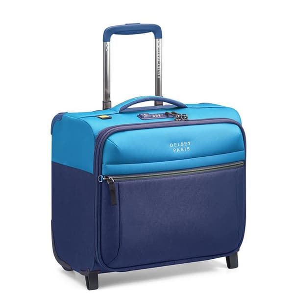 Delsey Brochant 3 2w 25l Kuffert Med Hjul Blå S