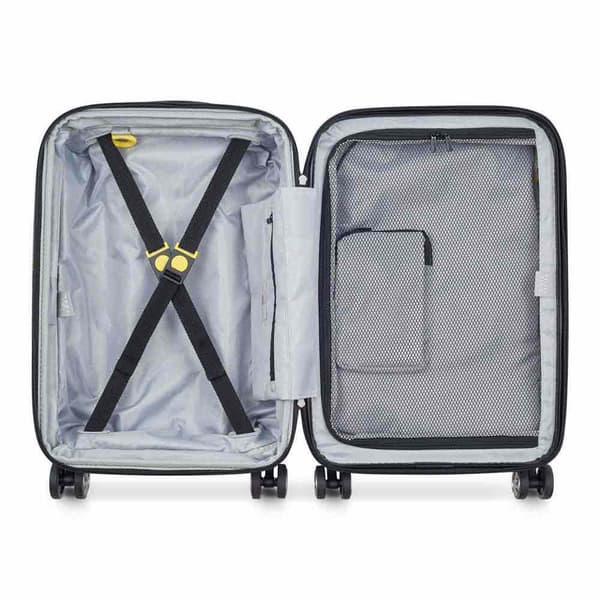 Delsey Shadow 5.0 55 Cm Expandable 43l Kuffert Med Hjul Orange,Sort S