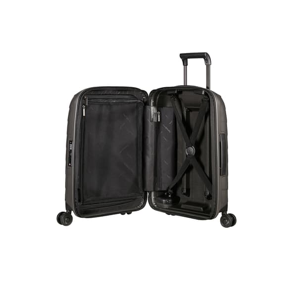 Samsonite Attrix Spinner 55/23 38-44l Expandable Kuffert Med Hjul Grå