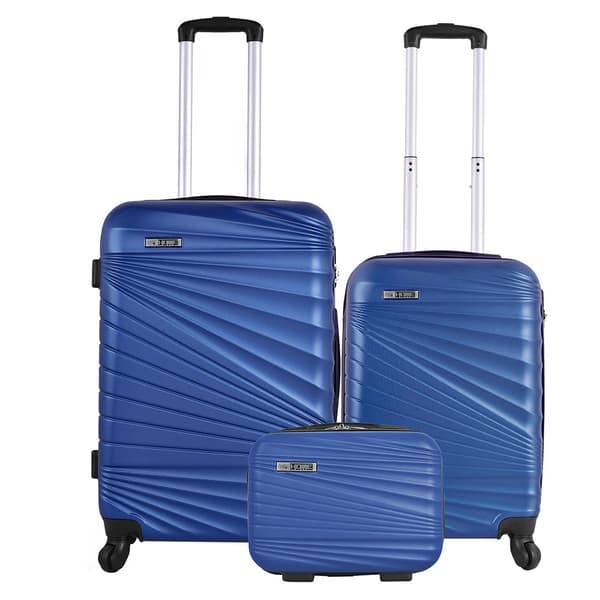 Wellhome Wh4176 Kuffert Med Hjul 3 Enheder Blå
