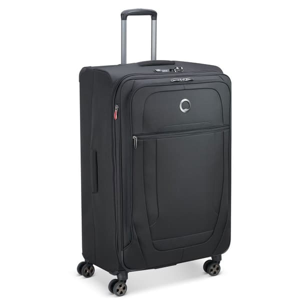 Delsey Helium Dlx 83 Cm Expandable 123l Kuffert Med Hjul Sort 2XL