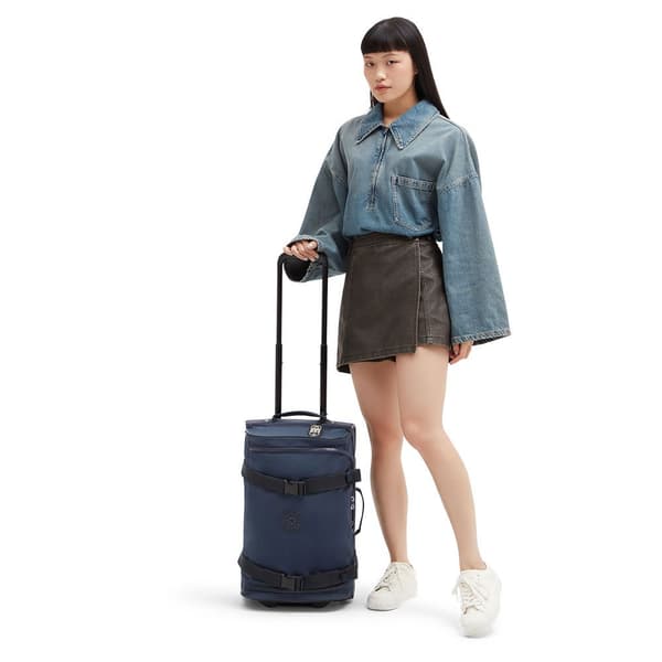 Kipling Aviana S 39l Kuffert Med Hjul Blå