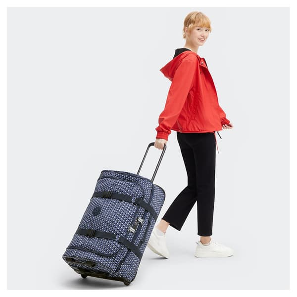 Kipling Aviana M 75l Kuffert Med Hjul Blå