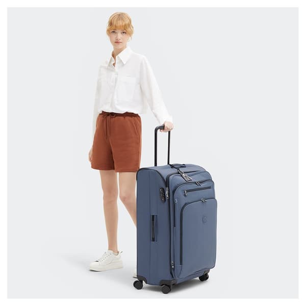 Kipling New Youri Spin L 100l Matkalaukku Sininen