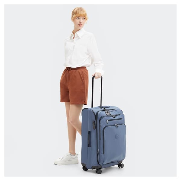 Kipling New Youri Spin M 70l Matkalaukku Sininen