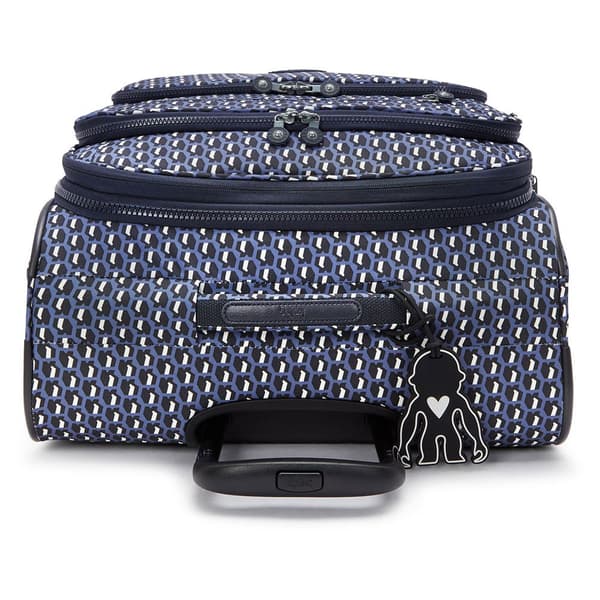 Kipling New Youri Spin M 70l Kuffert Med Hjul Blå