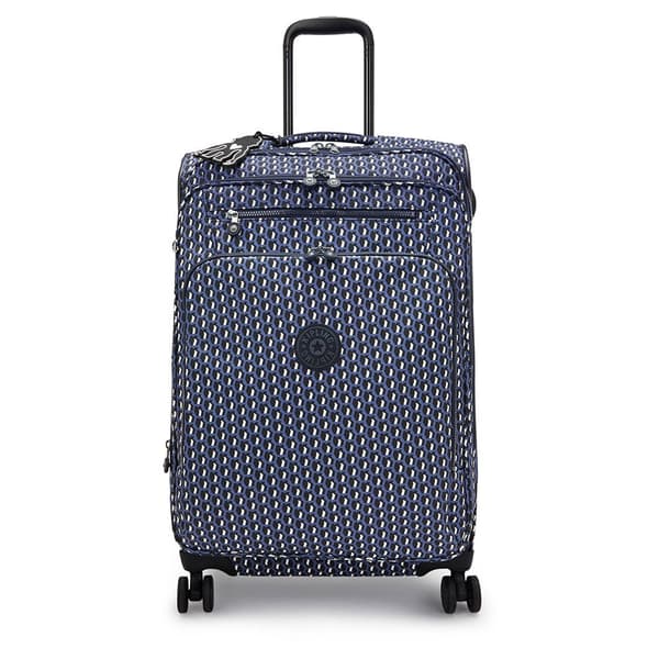 Kipling New Youri Spin M 70l Kuffert Med Hjul Blå