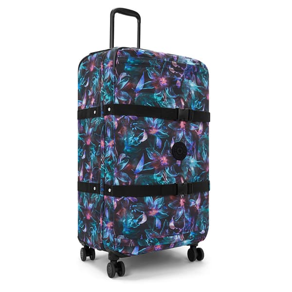 Kipling Spontaneous L 101l Kuffert Med Hjul Blå