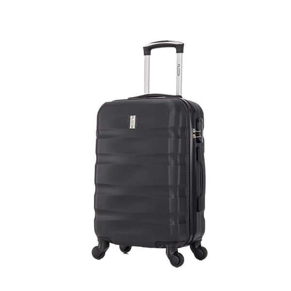 CELIMS FRANCE - Set av resväskor 5 delar Aerowave | Resväska set | Låsningssystem | Lätt och styv | Svart