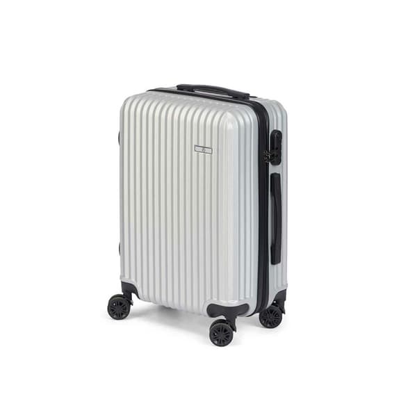 Håndbagage Lysegrå 38 x 57 x 23 cm Striber