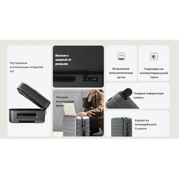 Resväska - XIAOMI - Classic Pro - Aluminium - 20-28 tum - TSA hänglås - 4 360° hjul