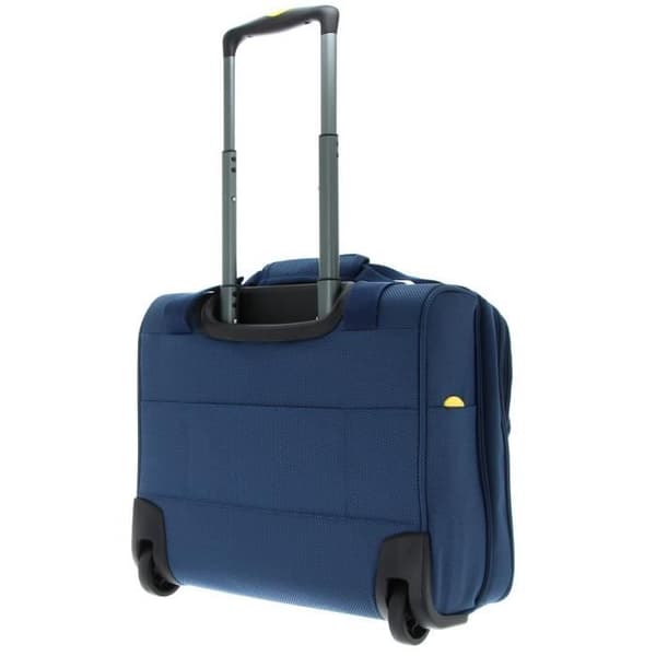 Resväska - MANDARINA DUCK - Zephyr Rolling Tote - Blå - Datorfack - 2 hjul