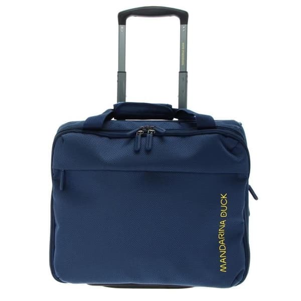 Resväska - MANDARINA DUCK - Zephyr Rolling Tote - Blå - Datorfack - 2 hjul