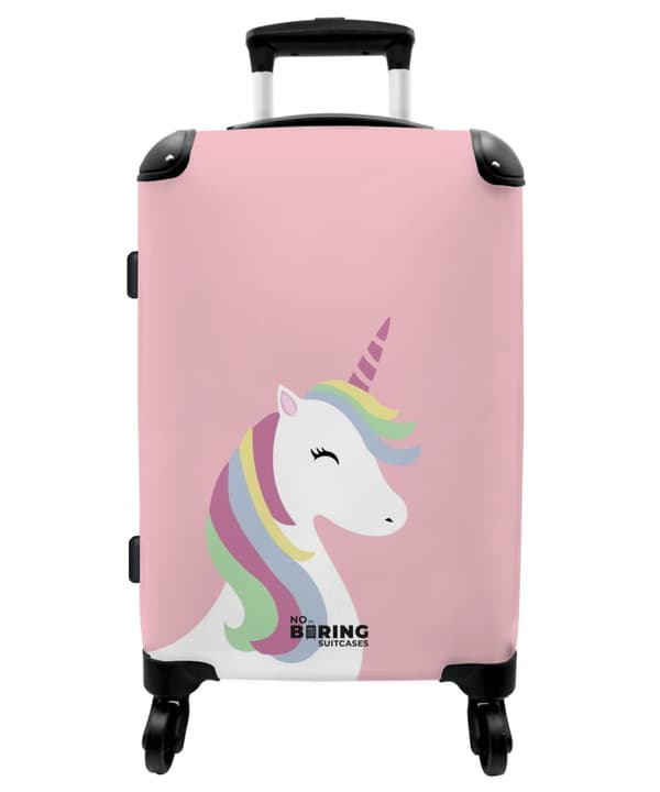NoBoringSuitcase Resväska - 72L Incheckat Bagage Väska - Koffert med Hjul - 72L Flightcase Resvagn