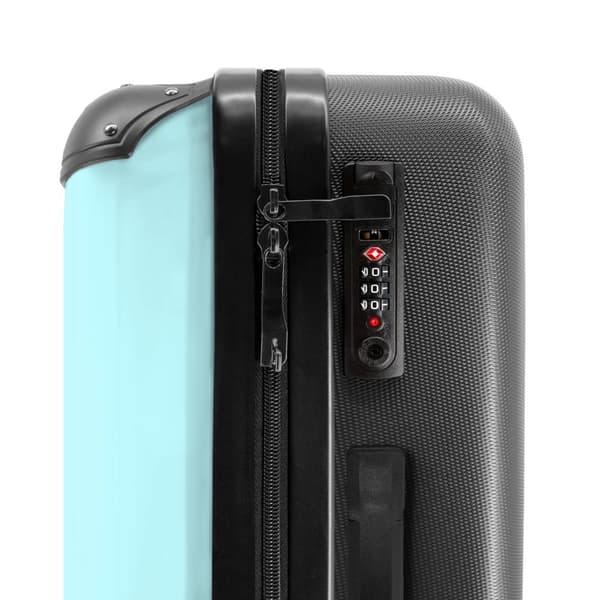 NoBoringSuitcase Resväska - 72L Incheckat Bagage Väska - Koffert med Hjul - 72L Flightcase Resvagn