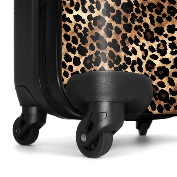 NoBoringSuitcase Resväska - 72L Incheckat Bagage Väska - Koffert med Hjul - 72L Flightcase Resvagn