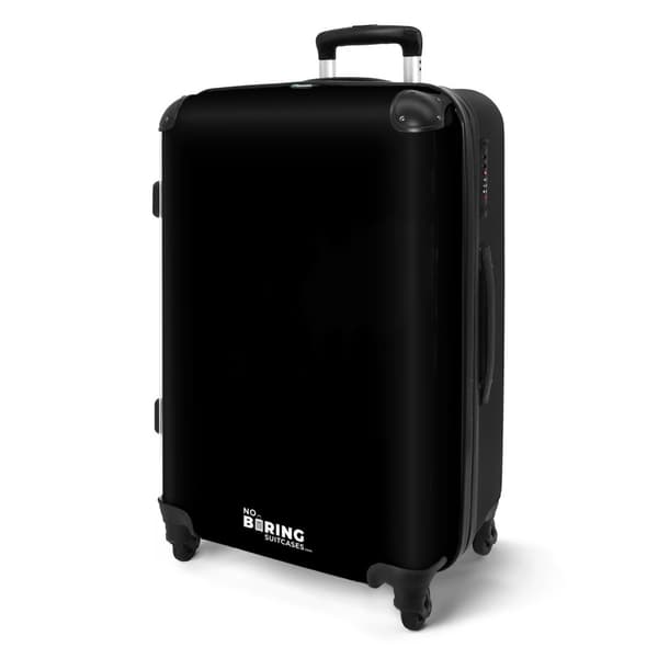 NoBoringSuitcase Resväska - 72L Incheckat Bagage Väska - Koffert med Hjul - 72L Flightcase Resvagn