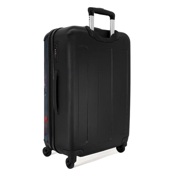 NoBoringSuitcase Resväska - 72L Incheckat Bagage Väska - Koffert med Hjul - 72L Flightcase Resvagn