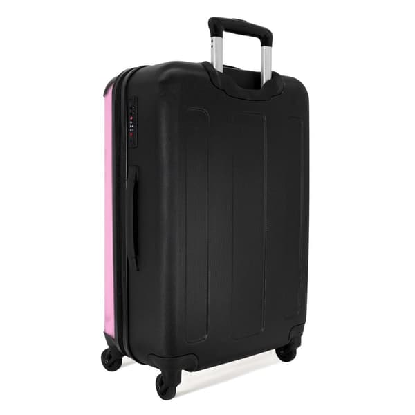 NoBoringSuitcase Resväska - 72L Incheckat Bagage Väska - Koffert med Hjul - 72L Flightcase Resvagn