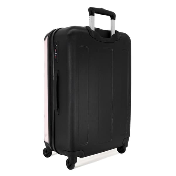 NoBoringSuitcase Resväska - 72L Incheckat Bagage Väska - Koffert med Hjul - 72L Flightcase Resvagn
