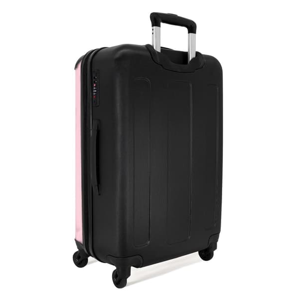 NoBoringSuitcase Resväska - 72L Incheckat Bagage Väska - Koffert med Hjul - 72L Flightcase Resvagn