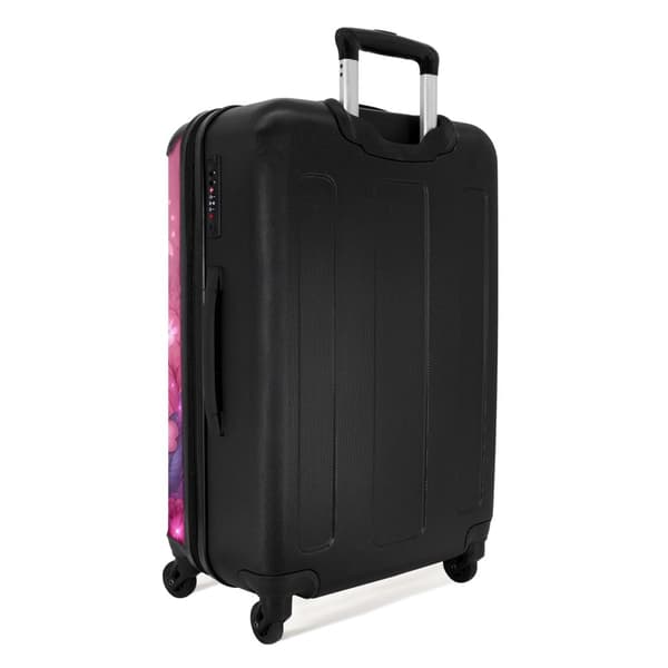 NoBoringSuitcase Resväska - 72L Incheckat Bagage Väska - Koffert med Hjul - 72L Flightcase Resvagn