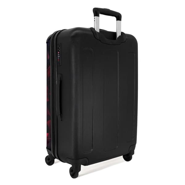 NoBoringSuitcase Resväska - 72L Incheckat Bagage Väska - Koffert med Hjul - 72L Flightcase Resvagn