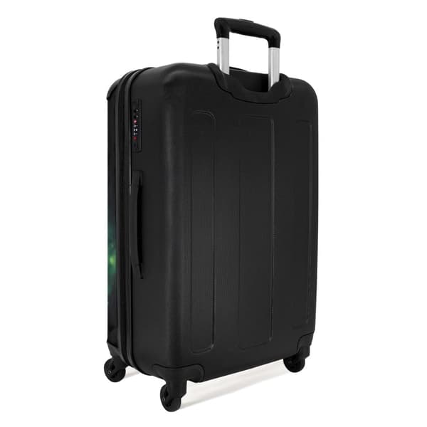 NoBoringSuitcase Resväska - 72L Incheckat Bagage Väska - Koffert med Hjul - 72L Flightcase Resvagn