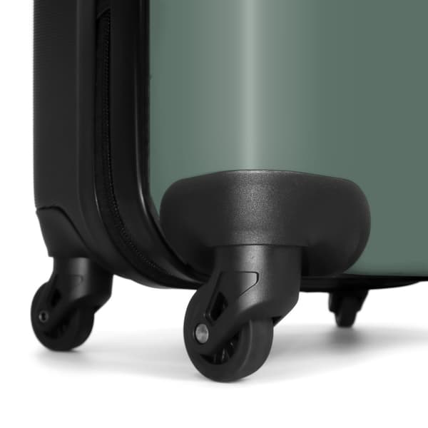 NoBoringSuitcase Resväska - 72L Incheckat Bagage Väska - Koffert med Hjul - 72L Flightcase Resvagn