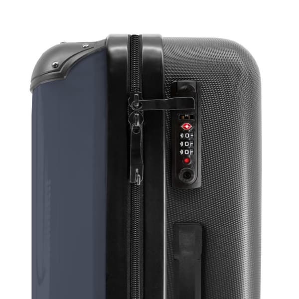 NoBoringSuitcase Resväska - 72L Incheckat Bagage Väska - Koffert med Hjul - 72L Flightcase Resvagn