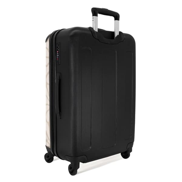 NoBoringSuitcase Resväska - 72L Incheckat Bagage Väska - Koffert med Hjul - 72L Flightcase Resvagn