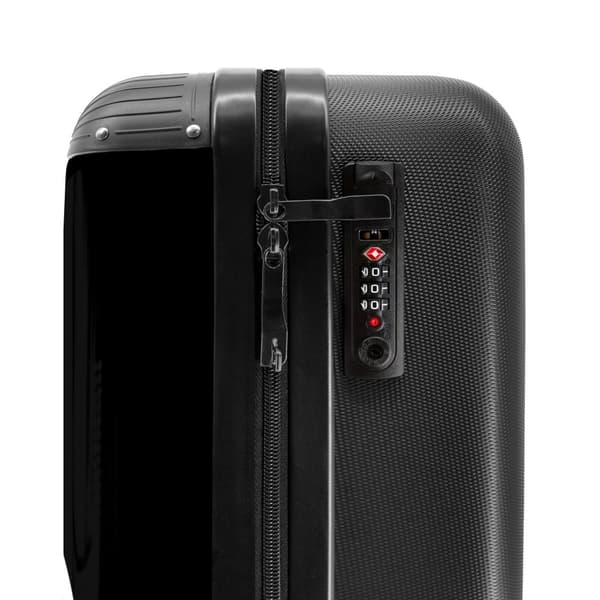 NoBoringSuitcase Resväska - 36L Kabinbagage Väska - Koffert med Hjul - 36L Kabin Flightcase Resvagn