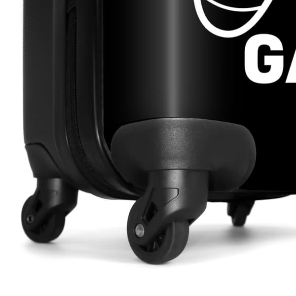 NoBoringSuitcase Resväska - 36L Kabinbagage Väska - Koffert med Hjul - 36L Kabin Flightcase Resvagn