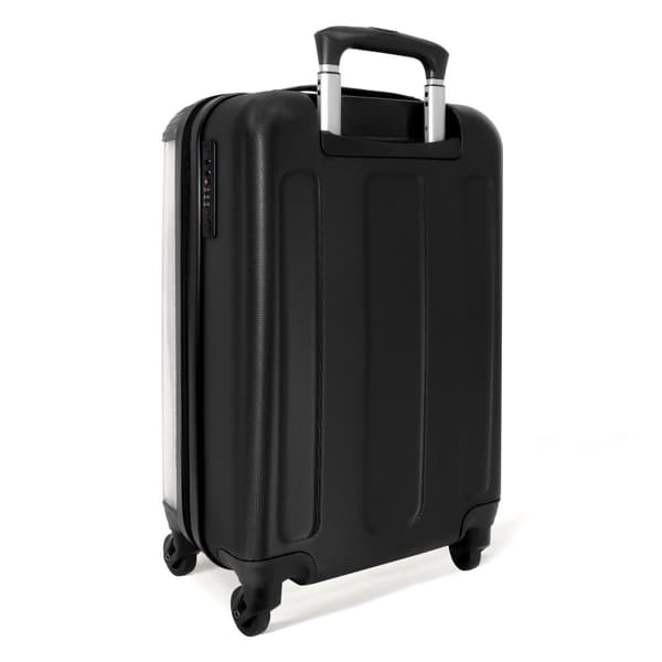 NoBoringSuitcase Resväska - 36L Kabinbagage Väska - Koffert med Hjul - 36L Kabin Flightcase Resvagn