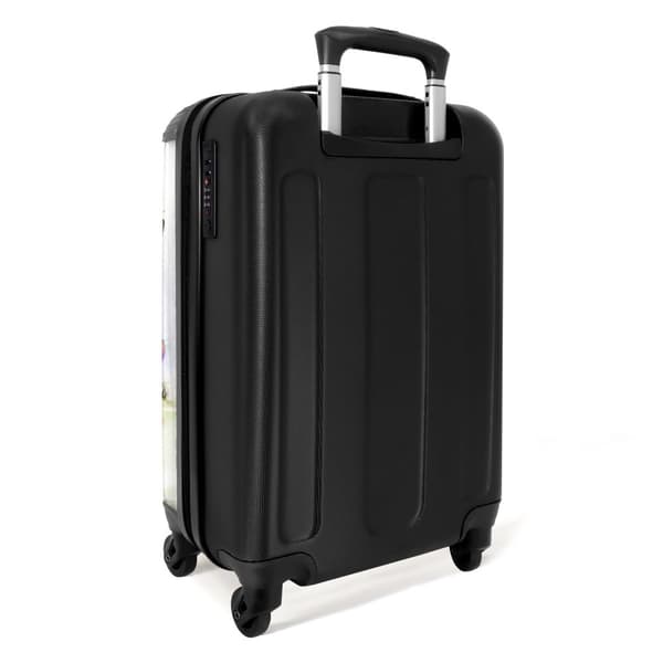 NoBoringSuitcase Resväska - 36L Kabinbagage Väska - Koffert med Hjul - 36L Kabin Flightcase Resvagn