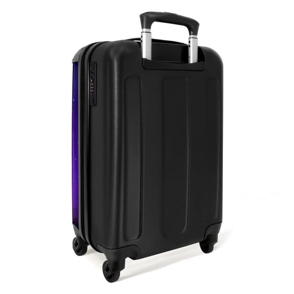 NoBoringSuitcase Resväska - 36L Kabinbagage Väska - Koffert med Hjul - 36L Kabin Flightcase Resvagn