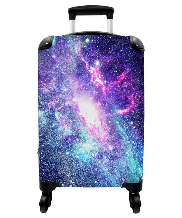 NoBoringSuitcase Resväska - 36L Kabinbagage Väska - Koffert med Hjul - 36L Kabin Flightcase Resvagn