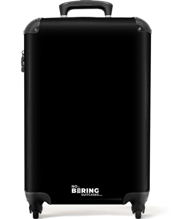 NoBoringSuitcase Resväska - 36L Kabinbagage Väska - Koffert med Hjul - 36L Kabin Flightcase Resvagn