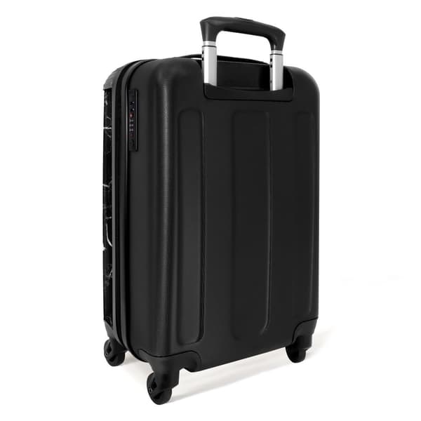 NoBoringSuitcase Resväska - 36L Kabinbagage Väska - Koffert med Hjul - 36L Kabin Flightcase Resvagn